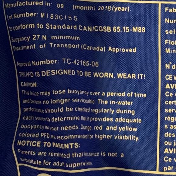 -SOLD on marketplace - Body glove life jacket (20-30lbs) - Picture 4 of 4